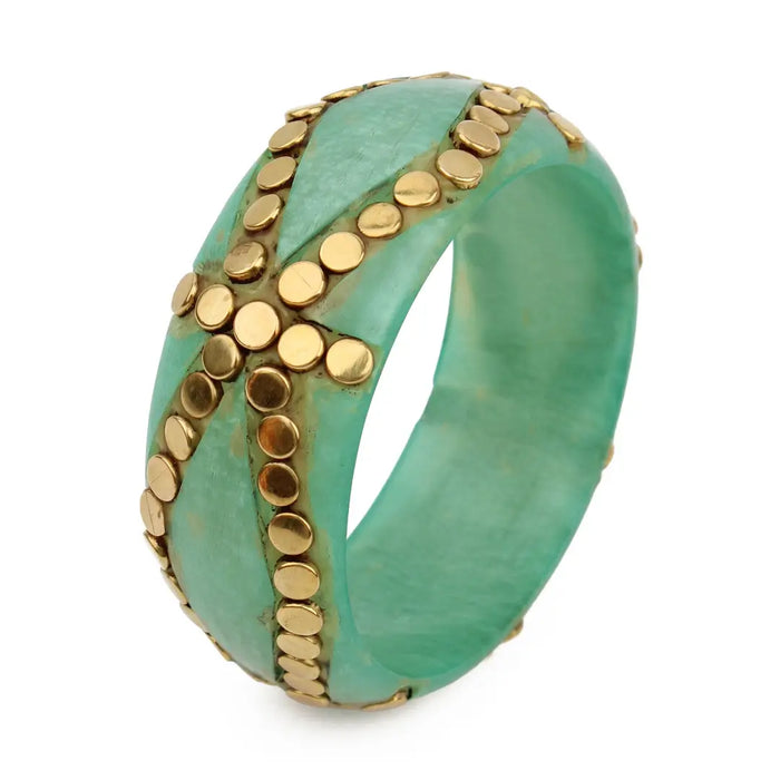 Chunky Resin Stud Bangles