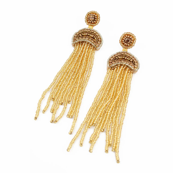 Jellyfish Gold Earring