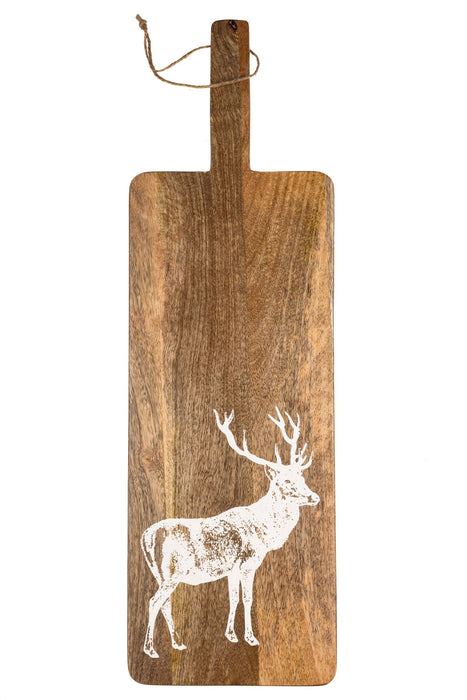 Stag Wooden Serving Board
