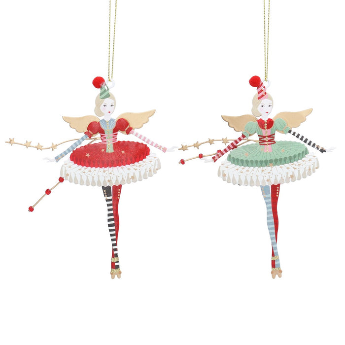Tin Circus Fairy Hanging Decorations