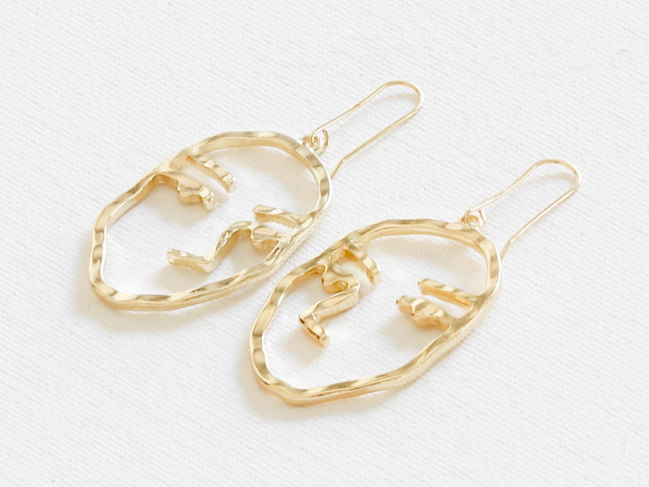 Juliette Face Earrings