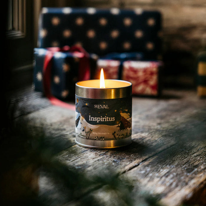 Inspiritus, Christmas Scented Tin Candle