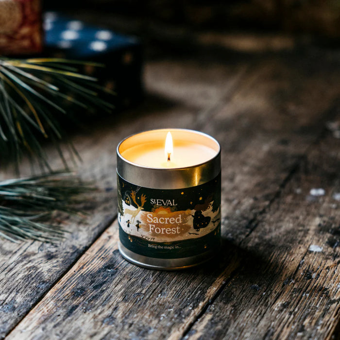 Sacred Forest, Christmas Scented Tin Candle