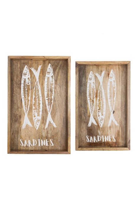 One Pair Of Sardine Trays