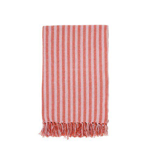 Recycled Cotton Striped Table Cloth / Throw