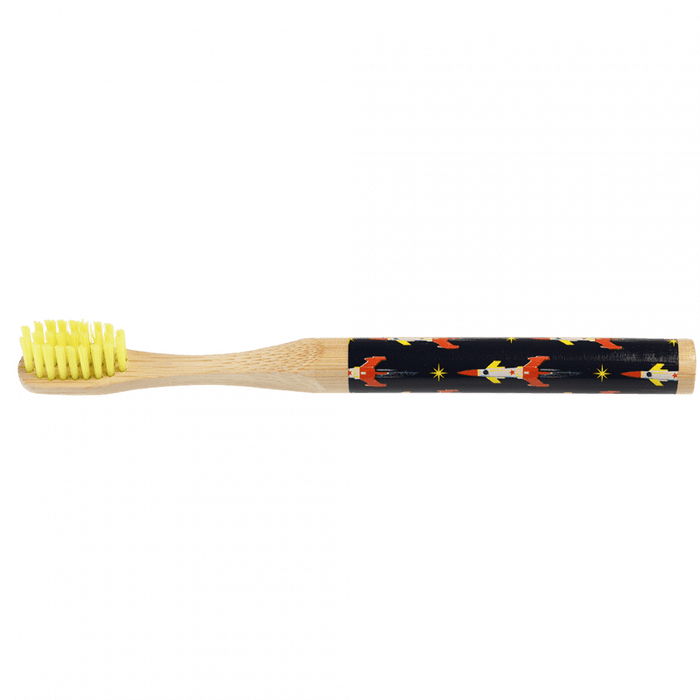 Children's Bamboo Toothbrush - Space Age