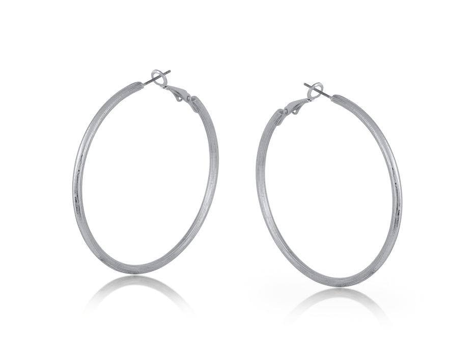 Anthonia Halo Hoop Earrings - Large