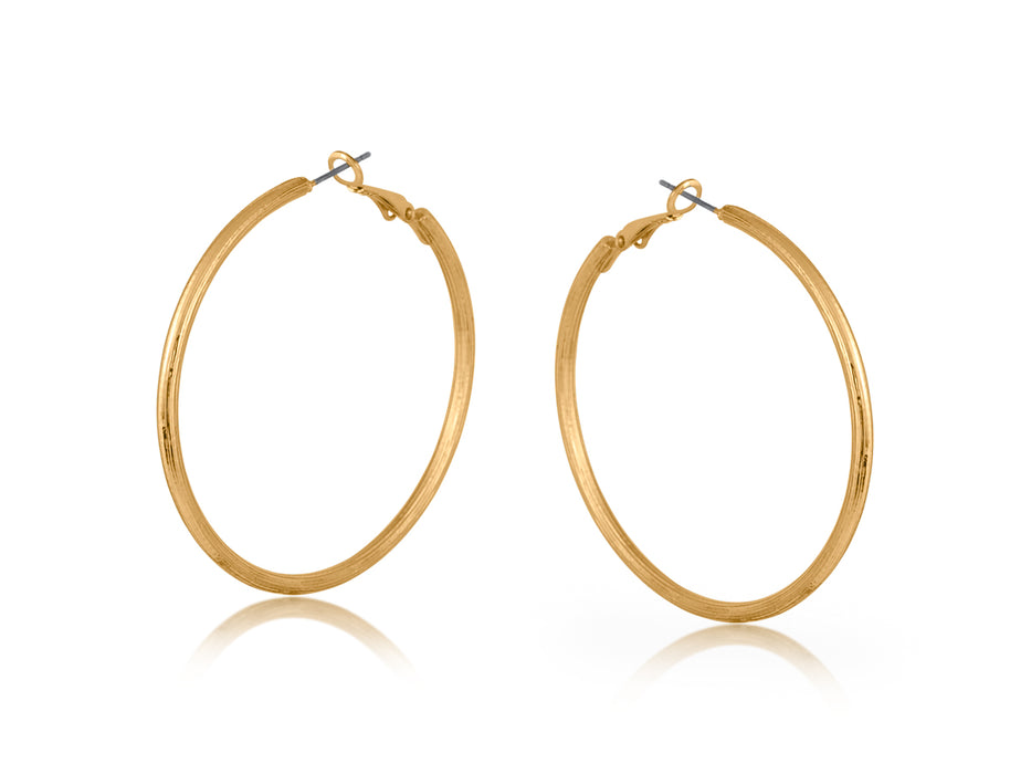 Anthonia Halo Hoop Earrings - Large