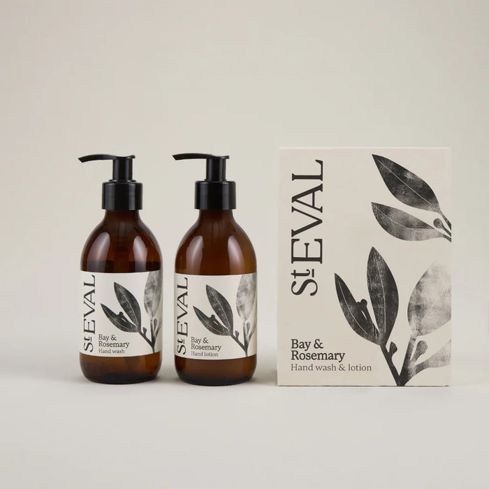 Bay & Rosemary Hand Wash & Lotion Gift Set