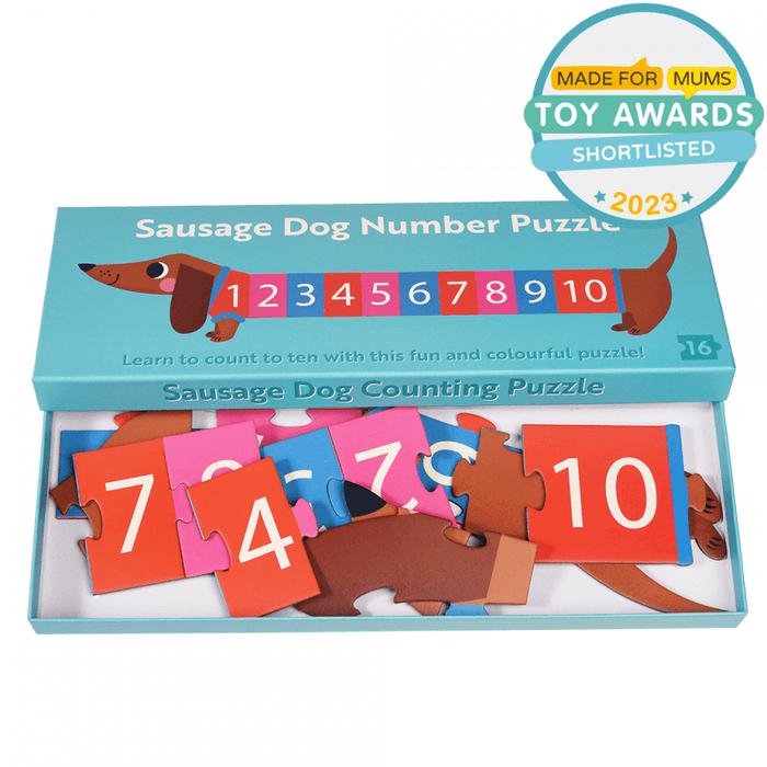 Sausage Dog Numbers Floor Puzzle