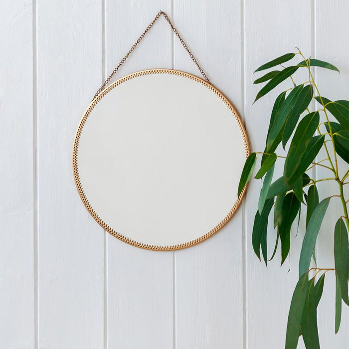 Circular Hanging Mirror