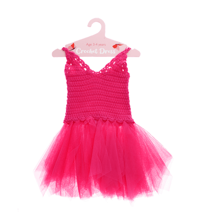 Children's Crochet Dress - 3-4 Years