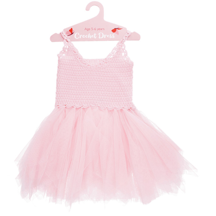 Children's Crochet Dress - 5-6 Years