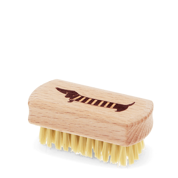 Sausage Dog Wooden Nail Brush