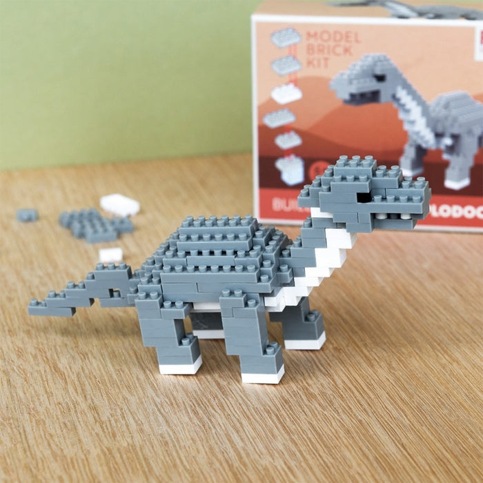 Build Your Own Diplodocus Dinosaur - Brick Model Kit