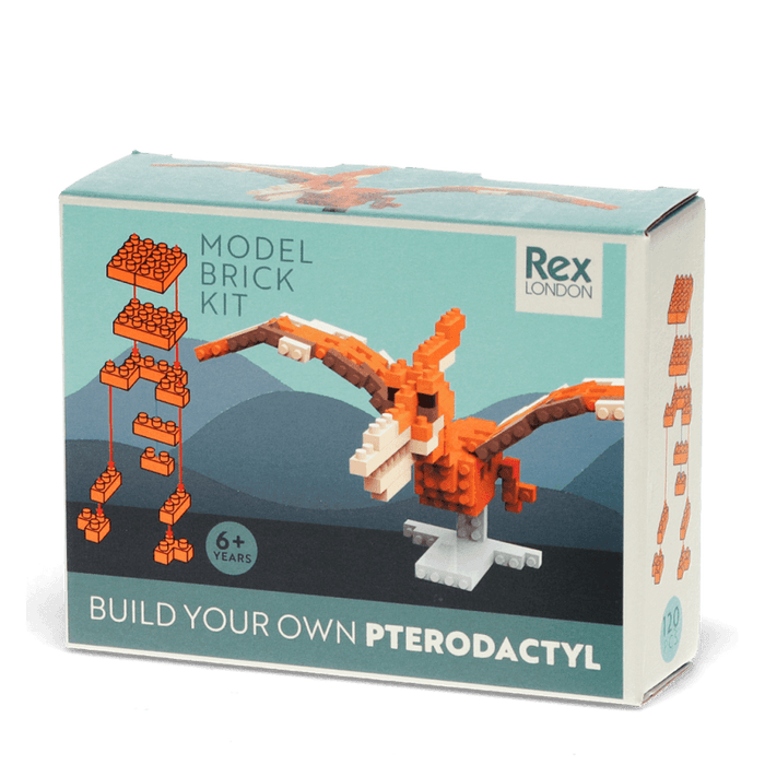 Build Your Own Pterodactyl Dinosaur - Brick Model Kit
