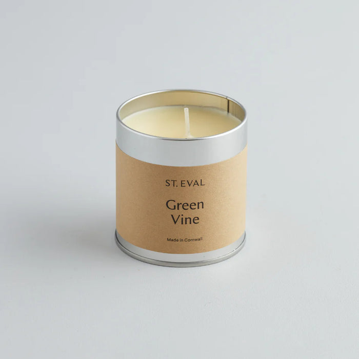 Green Vine Scented Tin Candle