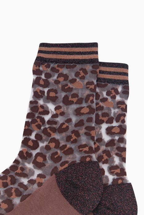 Combed Cotton Sheer Socks - Various Designs