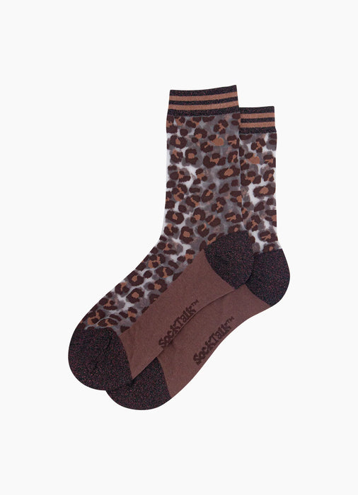 Combed Cotton Sheer Socks - Various Designs