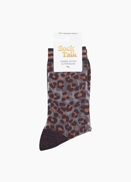 Combed Cotton Sheer Socks - Various Designs