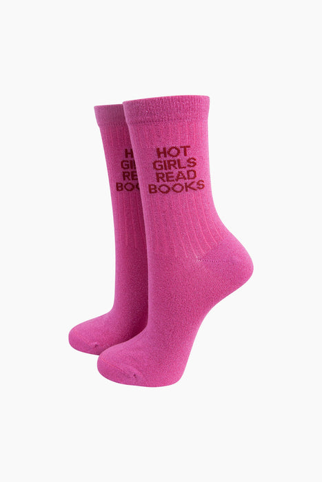 Combed Cotton Glitter Socks - Various Designs