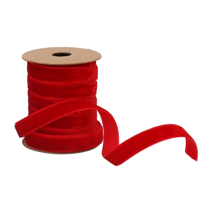 Red Velvet Thin Ribbon - 2m