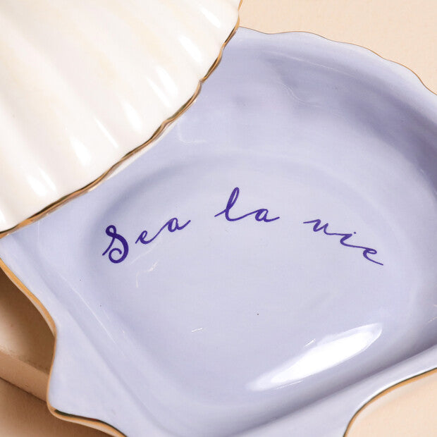 'Sea La Vie' Shell Trinket Dish
