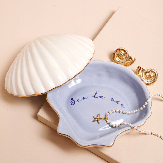 'Sea La Vie' Shell Trinket Dish