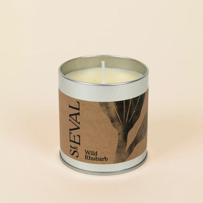 Wild Rhubarb, Tin Scented Candle