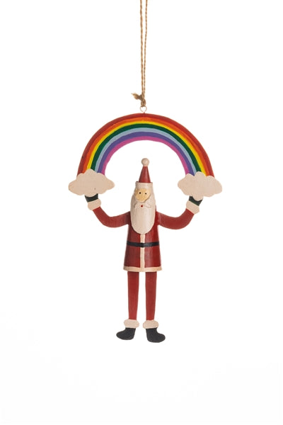 Rainbow Santa