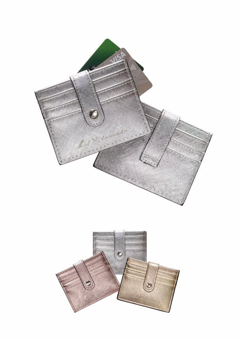 Metallic Card & Coin Purses