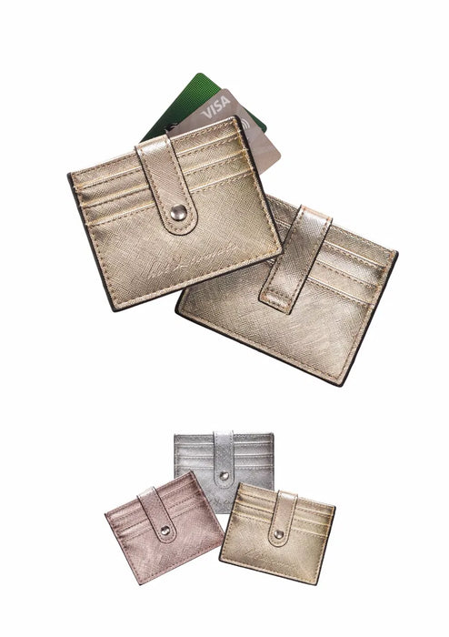 Metallic Card & Coin Purses