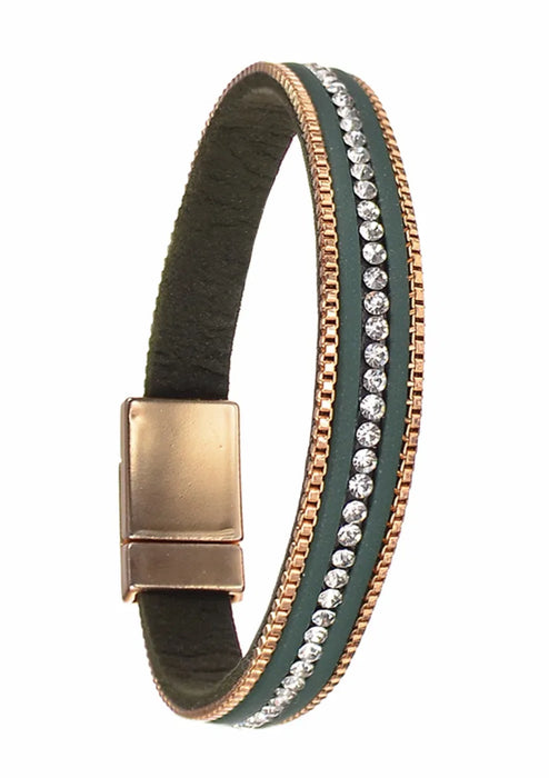 Sparkle & Box Chain Bracelets
