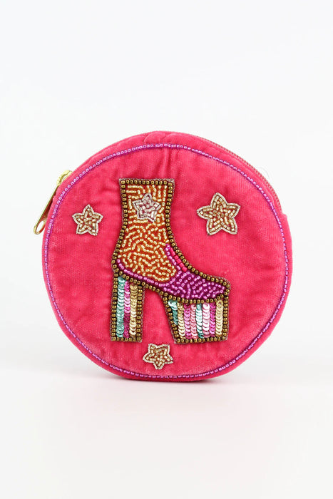 Dancing Boots Round Purse