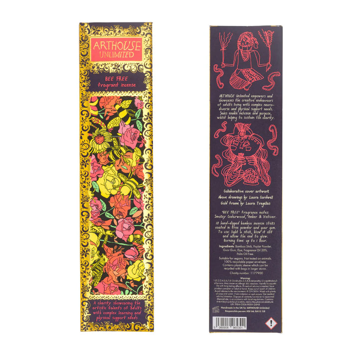Arthouse Unlimited Incense Sticks - Bee Free