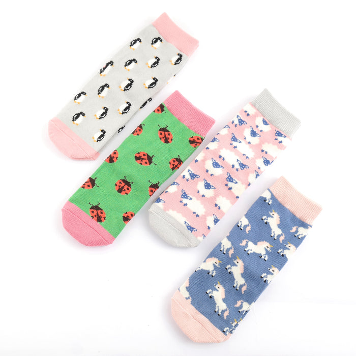Girls 2-3 Years Bamboo Socks Box Sets