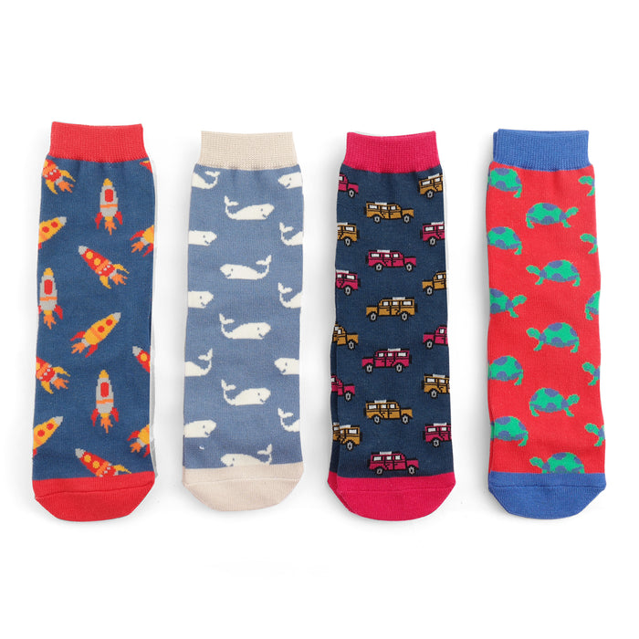 Boys 4-6 Years Little Prince Socks Gift Box