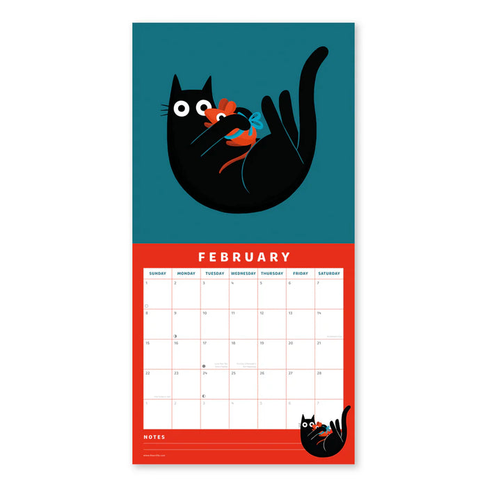 Catwalk 2026 Wall Calendar