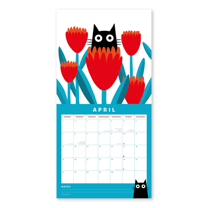 Catwalk 2026 Wall Calendar