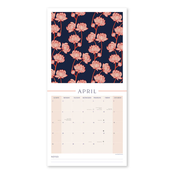 Sakura Heights 2026 Wall Calendar