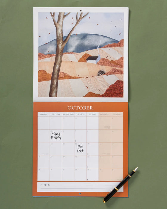 'Natasha Newton Artist' 2027 Wall Calendar