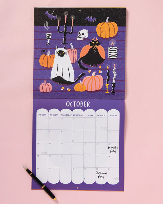 'Sunpatch Cats' 2027 Wall Calendar