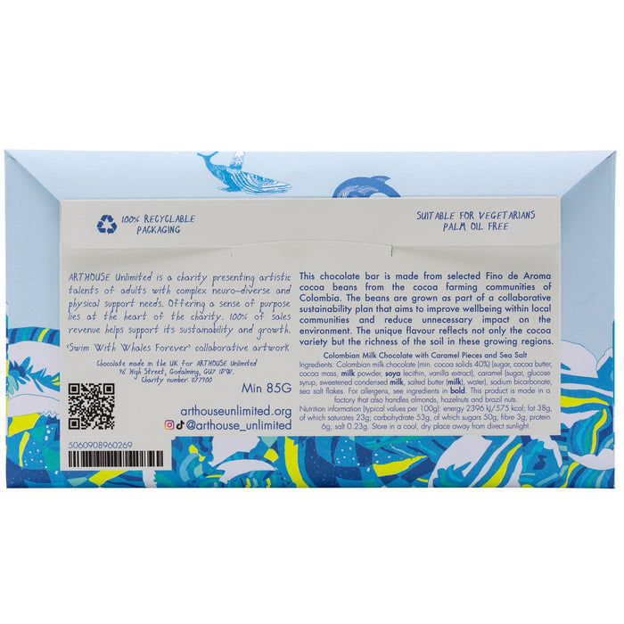 Arthouse Unlimited Milk Chocolate with Caramel & Sea Salt