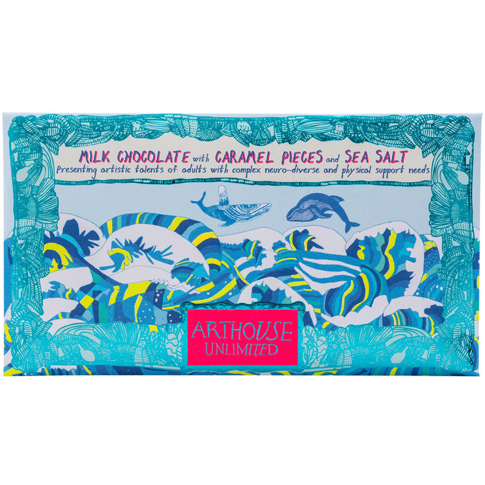 Arthouse Unlimited Milk Chocolate with Caramel & Sea Salt