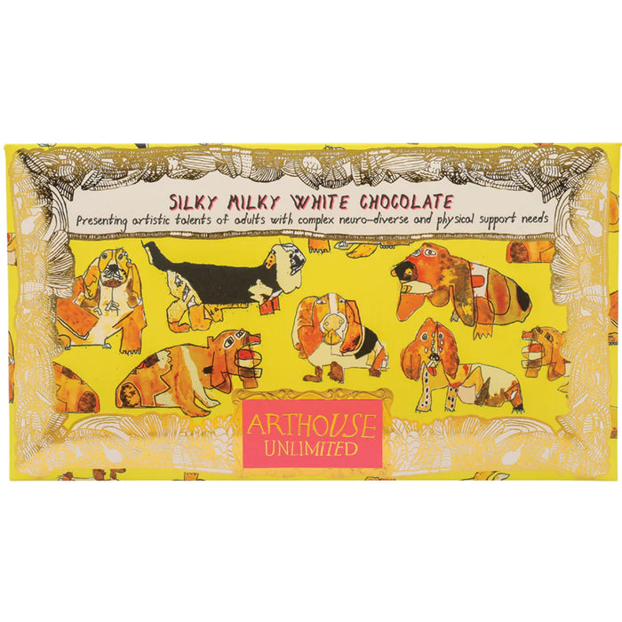 Arthouse Unlimited White Chocolate Bar with Madagascan Vanilla