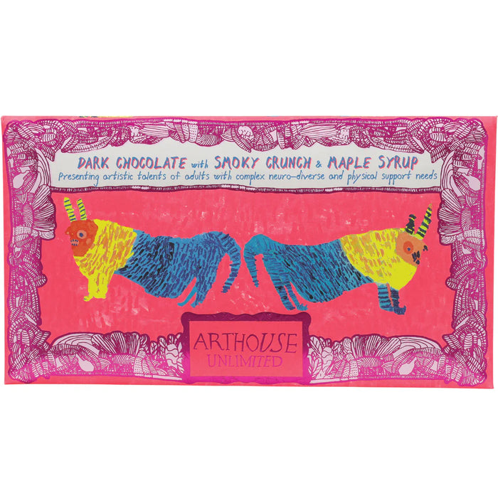 Arthouse Unlimited Dark Chocolate with Smoky Crunch & Maple Syrup