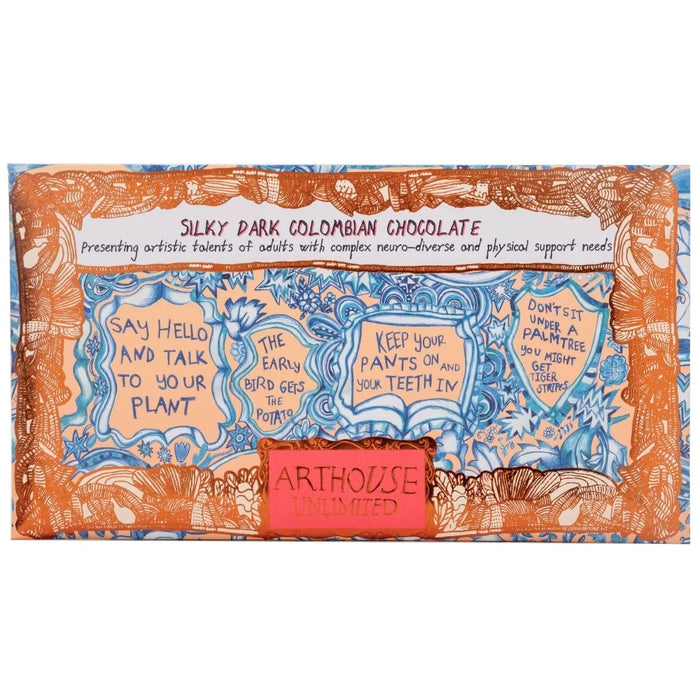 Arthouse Unlimited Silky Dark Colombian Chocolate Bar