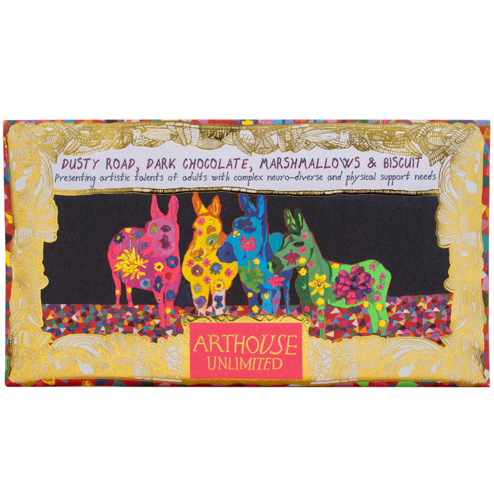 Arthouse Unlimited Dark Chocolate with Marshmallows & Biscuit