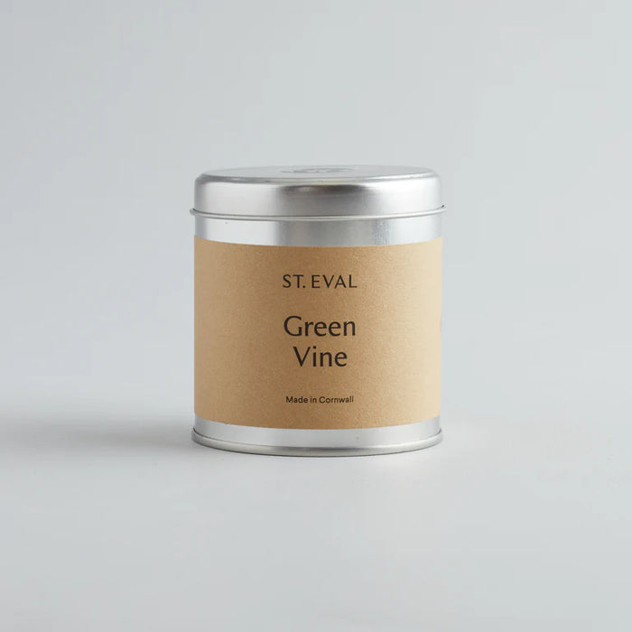 Green Vine Scented Tin Candle