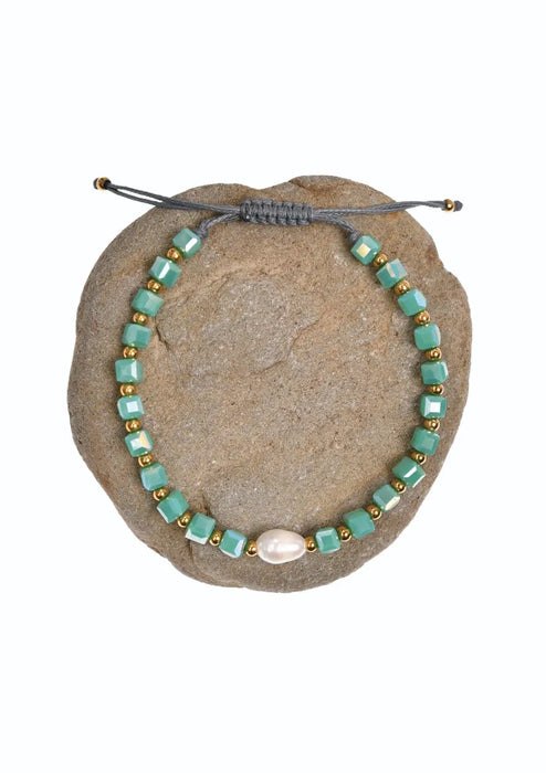 Jade & Pearl Friendship Bracelet